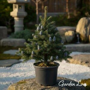 Brad corean pitic la ghiveci Garden Love