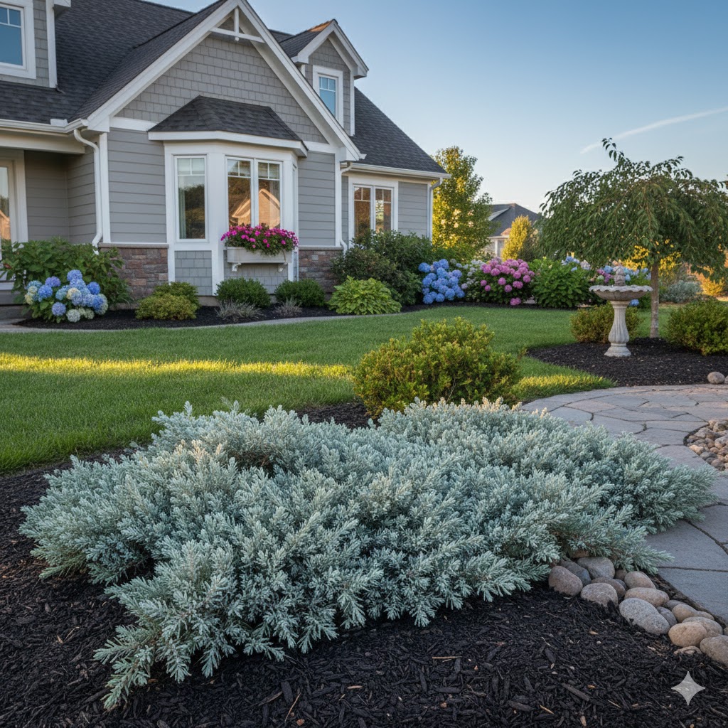 Ienupăr târâtor Icee Blue, juniperus Icee Blue