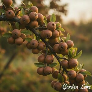 Pom fructifer mosmon in livada Garden Love, cu fructe proaspete