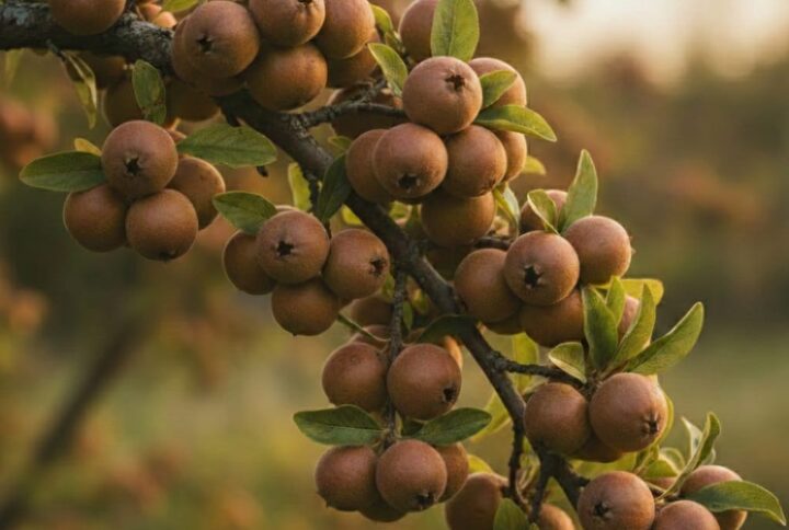 Pom fructifer mosmon in livada Garden Love, cu fructe proaspete