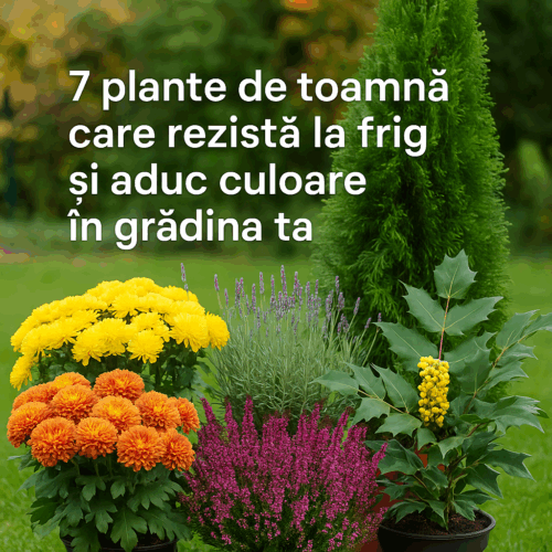 Top 7 plante de toamnă care înfrumusețează grădina și rezistă la frig!