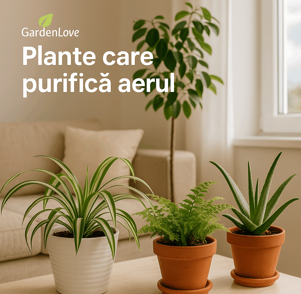 Plante care purifică aerul în casă și grădină – decor natural și aer curat