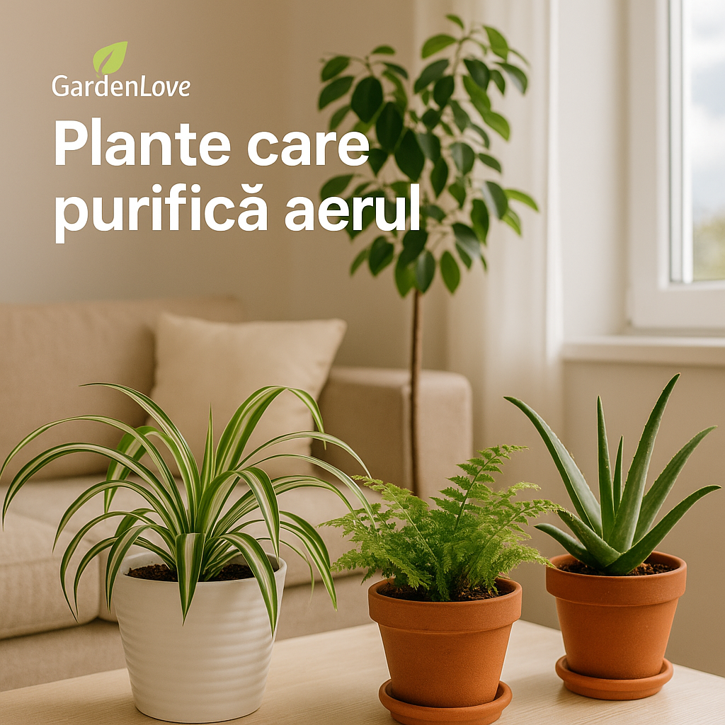 Plante care purifică aerul în casă și grădină – decor natural și aer curat