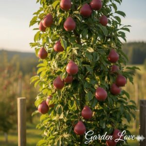 Par columnar decora, imagine cu fructe coapte intr-un par columnar de la garden Love