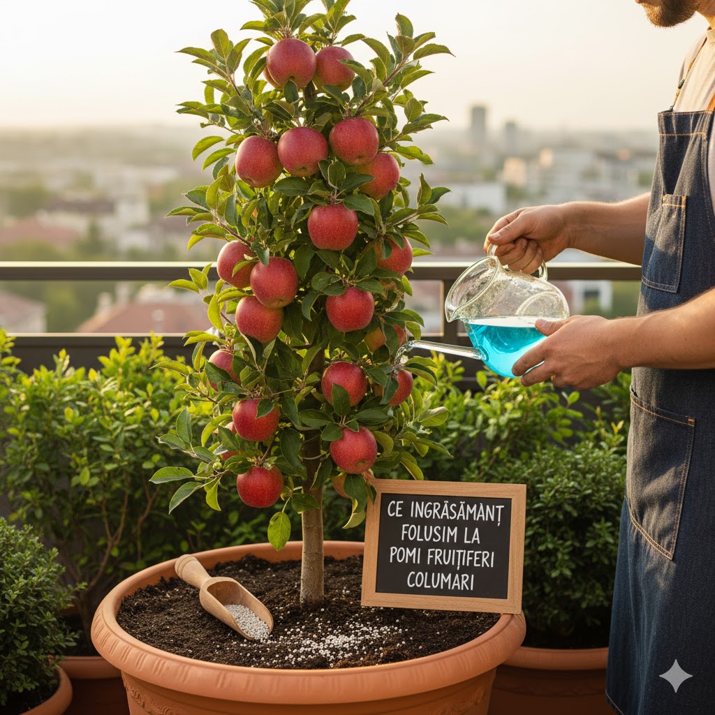 ingrasamant pentru pomi fructiferi columnari