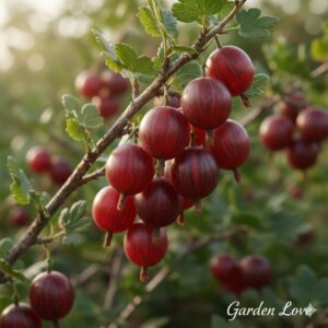Crenguta cu fructe din agris rosu pomisor, de la garden Love