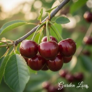 Crenguta cu fructe coapte de cires stella, de la Garden Love.