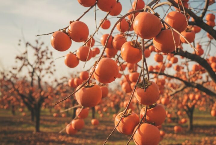 Pom fructifer kaki, cu fructe coapte, de la Garden Love