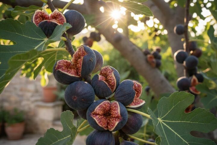 Smochinul Black Mission, in gradina Garden Love, cu fructe dulci si bine coapte