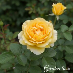 trandafir galben de la Garden love