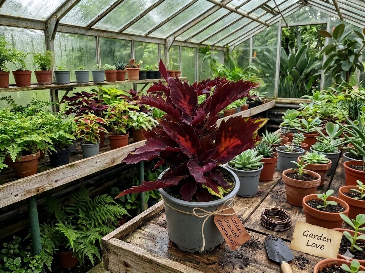 COLEUS BURGUNDY