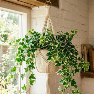 Iedera decorativa in ghiveci suspendat