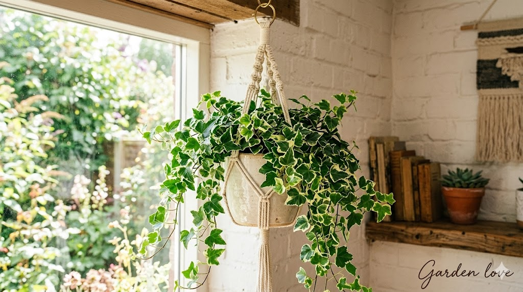 iedera decorativa la ghiveci suspendat
