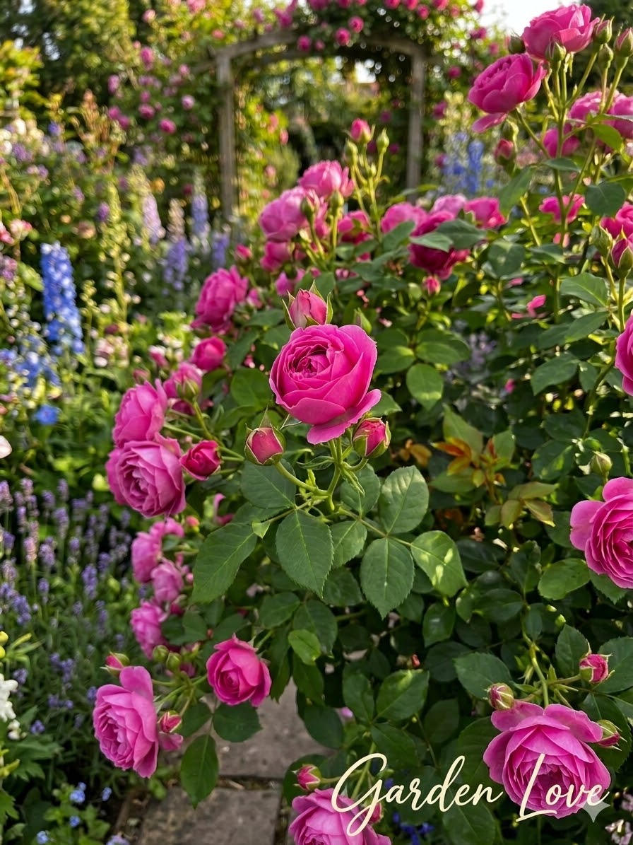 pomponella in gradina