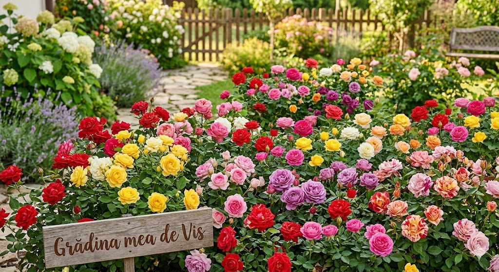 pachet 10 trandafiri